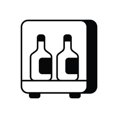 Mini Bar Vector icon