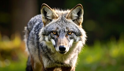 Gray Fox hunts for next meal 