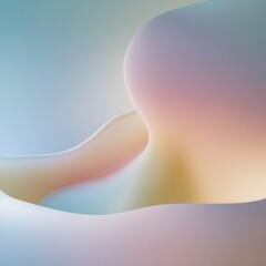 Minimalistic Pastel Art in Soft Pink and Lavender
