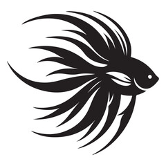  Angelfish Fish Logo Design
