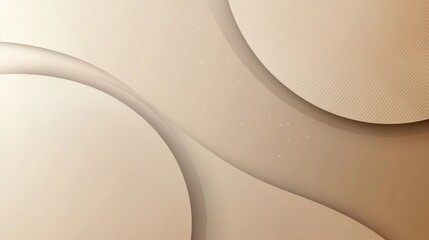 Abstract Beige and Brown Swirling Design Background