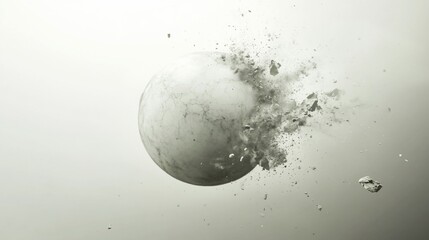 Implosion: Fractured Sphere in Suspended Animation