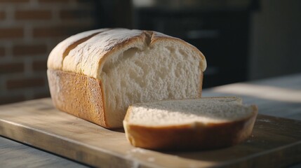Artisan Loaf of Bread: Rustic Bakery Delight