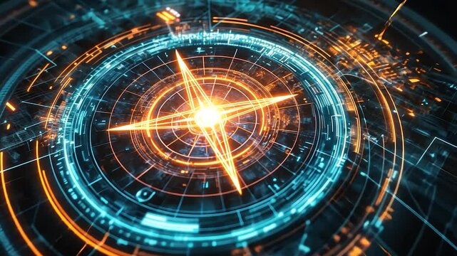 Abstract digital circular design