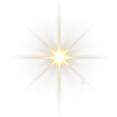 PNG star sparkle glow and starlight beam across galaxy background with magical night flare, transparent star shine and flash shimmer in space fantasy design with star explosion details PNG.