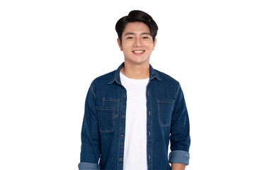 Smiling Portrait: A candid portrait of a smiling person, radiating approachability and confidence, poised against a clean, understated backdrop, expressing genuine friendliness and ease.