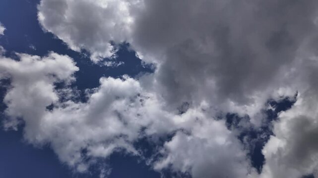 blue sky with clouds