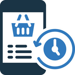 Order History mixed color icon