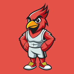 cartoon character of a man in a red shirt