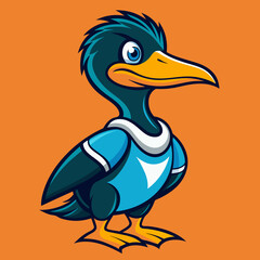 illustration of a duck