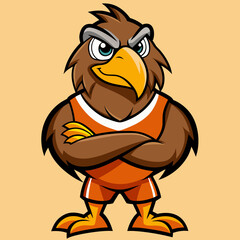 funny parrot cartoon