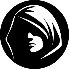 hoodie flat design logo 2