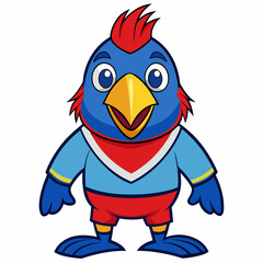 funny cartoon penguin