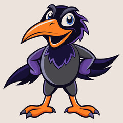 illustration of a cartoon bird