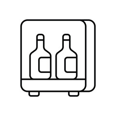 Mini Bar Vector icon
