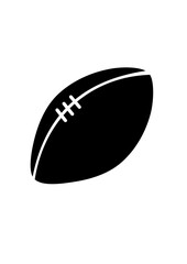 vector illustration of a rugby
