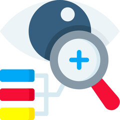 Obraz premium Quick View flat color icon