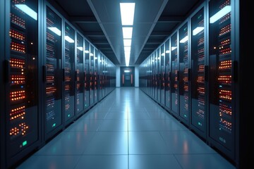 Server Room Image HighRes Data Center Photo