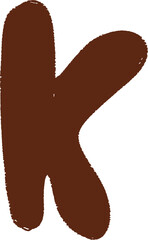 Hand-drawn lowercase letter 
