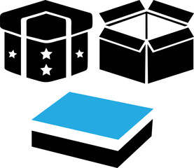 set of gift boxes, Various gift boxes for different uses and occasions