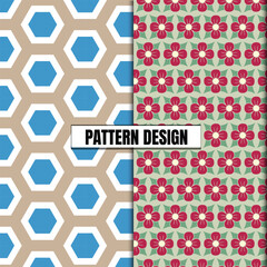Collection of seamless ornamental vector patterns and swatches. Colorful geometric oriental backgrounds.