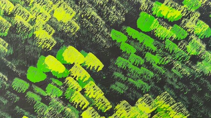 green gradient watercolor background, paint