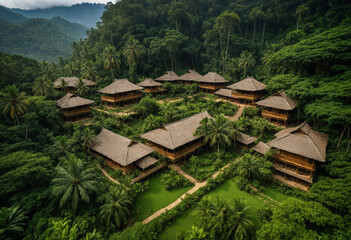 village in bali indonesia