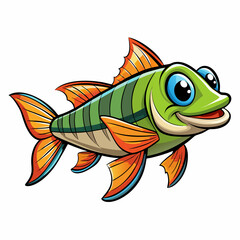 vector illustration of fish
