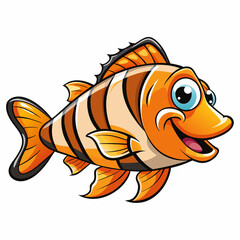 vector illustration of a fish