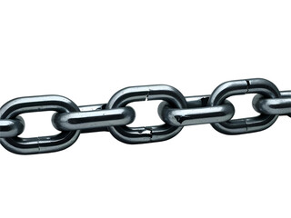 Obraz premium metal chain