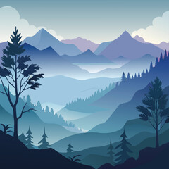 A MISTY MORNING OF NATURE