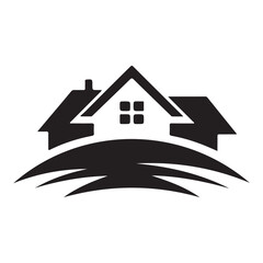 house logo vector icon