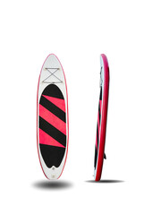 surf board isolated on white background. This has clipping path.