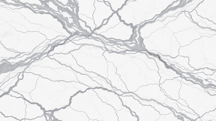 Obraz premium Elegant white marble background design with grey veining
