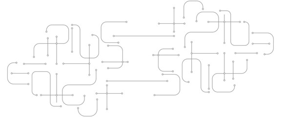 Vector abstract geometric technology background 