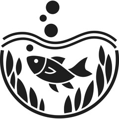 Marine Life Ecosystem Icon