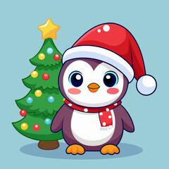 santa claus and snowman