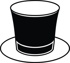  hat vector line art 