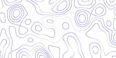 Abstract topographic contours map background, wave paper curved reliefs abstract background. geographic line map Modern design with topographic wavy pattern design for poster. vector illustration.	