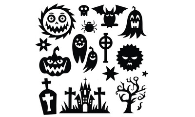 Halloween vector element