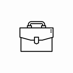 business briefcase icon sign vector