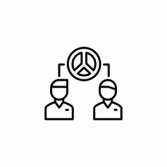 business deal icon sign vector