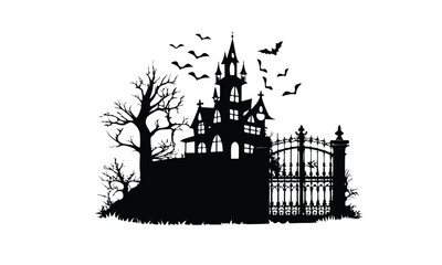 Fototapeta premium Halloween vector element