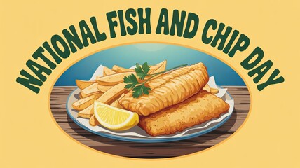 Celebrate National Fish and Chip Day with this delicious fried plate.

