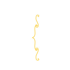 Golden Curly Bracket