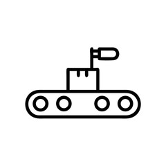 forklift truck vector illustration