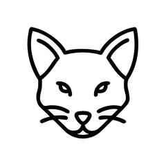vector illustration of a cat