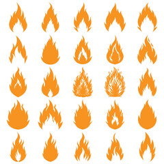 fire icons set , fire icons 