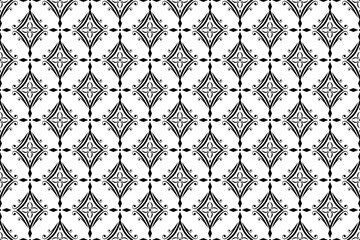 Seamless pattern with abstract vector