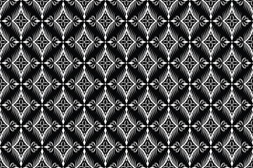 Seamless pattern with abstract vector